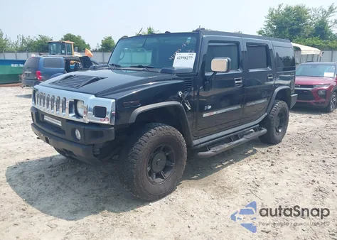 2003 Hummer H2 from USA, damaged, VIN 5GRGN23U73H106959